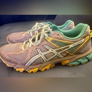 Asics Gel Sonoma Running Shoes T4F7N  Womens 8.5 Gray Ice Blue